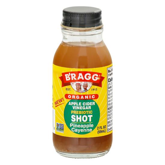 Bragg Organic Shot Pineapple Cayenne Apple Cider Vinegar (4 ct)