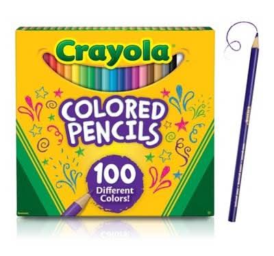 Crayola Colored Pencils, Assorted (100 ct)
