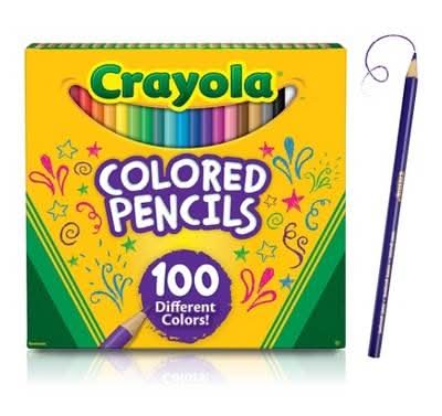 Crayola Colored Pencils, Assorted (100 ct)