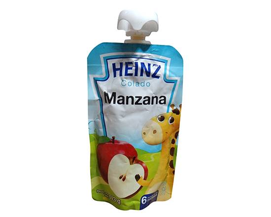 Heinz colado manzana (doypack 113 g)