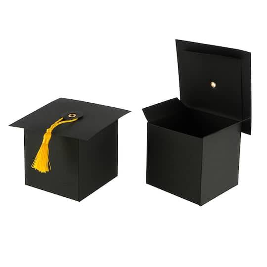 Graduation Hat Gift Boxes By Celebrate It, 4Ct.