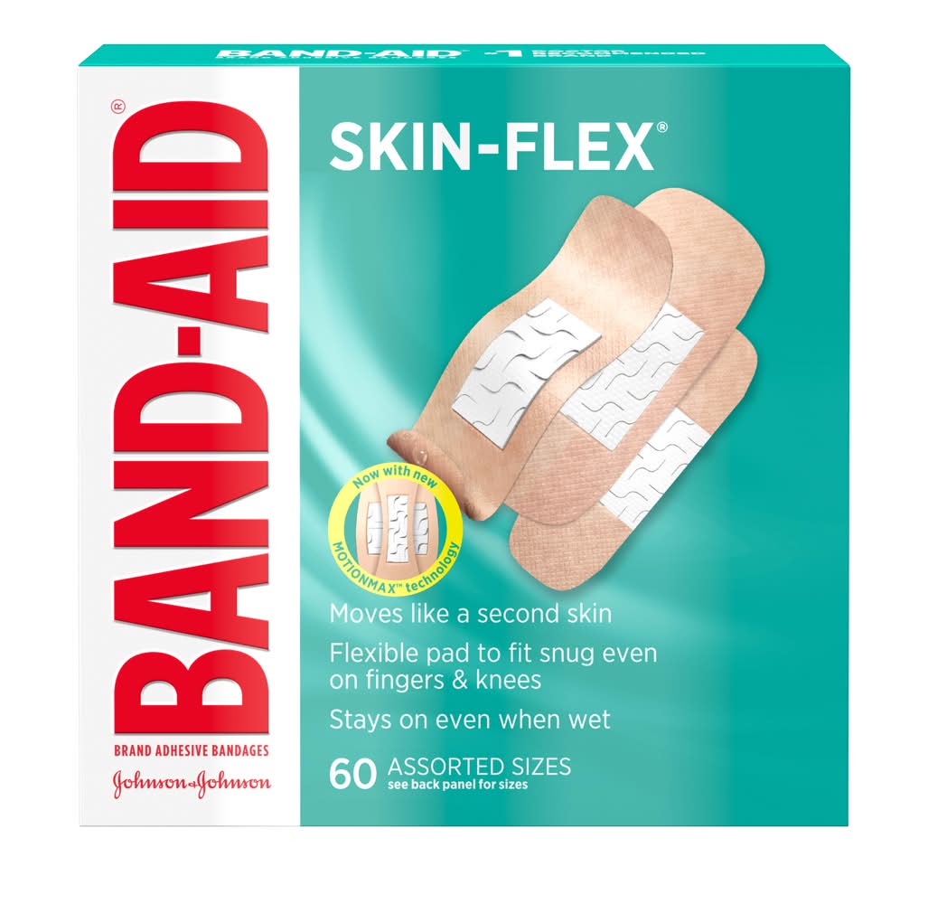 Band-Aid Skin-Flex Assorted Sizes Bandages (1.6 oz)