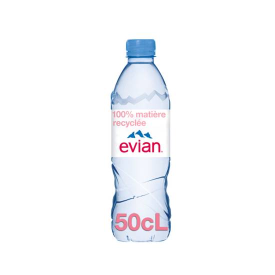 Evian - Eau minérale naturelle  (24 pièces, 500 ml)