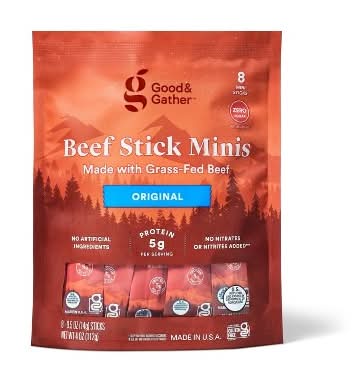 Good & Gather Original Beef Sticks Minis (4 oz, 8 ct)