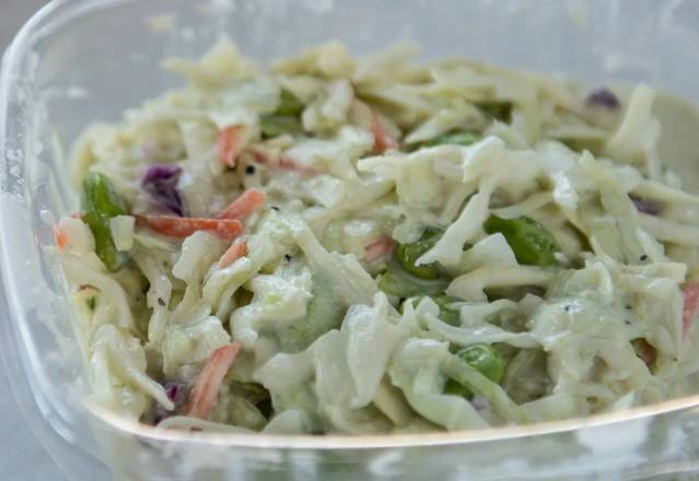 Wasabi Coleslaw