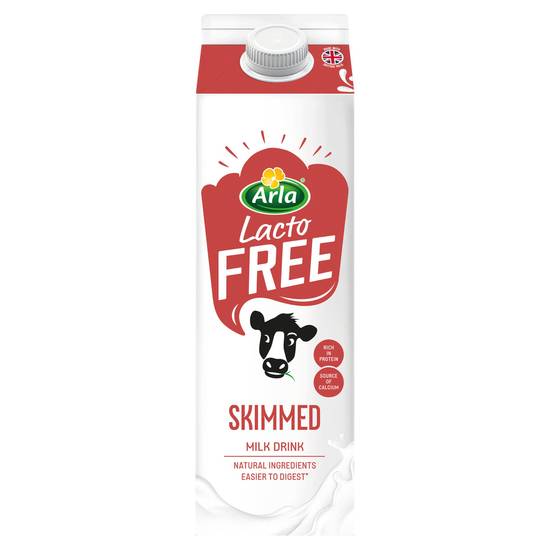 Arla Lacto Free Skimmed Milk Drink 1L