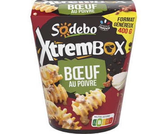 XtremBox Bœuf au Poivre 400g Sodebo