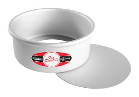 Fat Daddio's Anodized Aluminum Round Cheesecake Pan, Silver