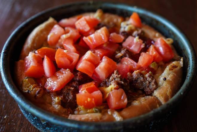 7" Vegan Cheeseburger Deep Dish