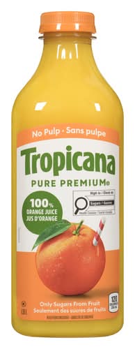 Tropicana Pure Premium No Pulp Orange Juice (1.36 L)