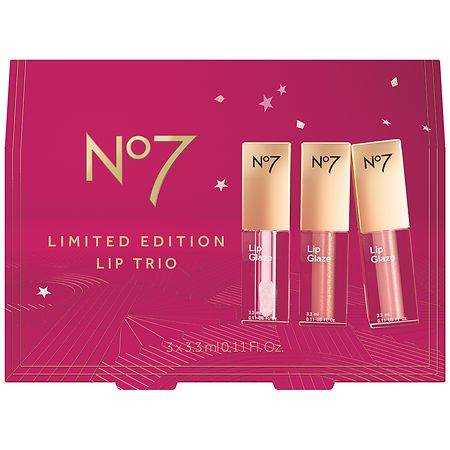 No7 Limited Edition Lip Trio - 0.11 fl oz x 3 pack