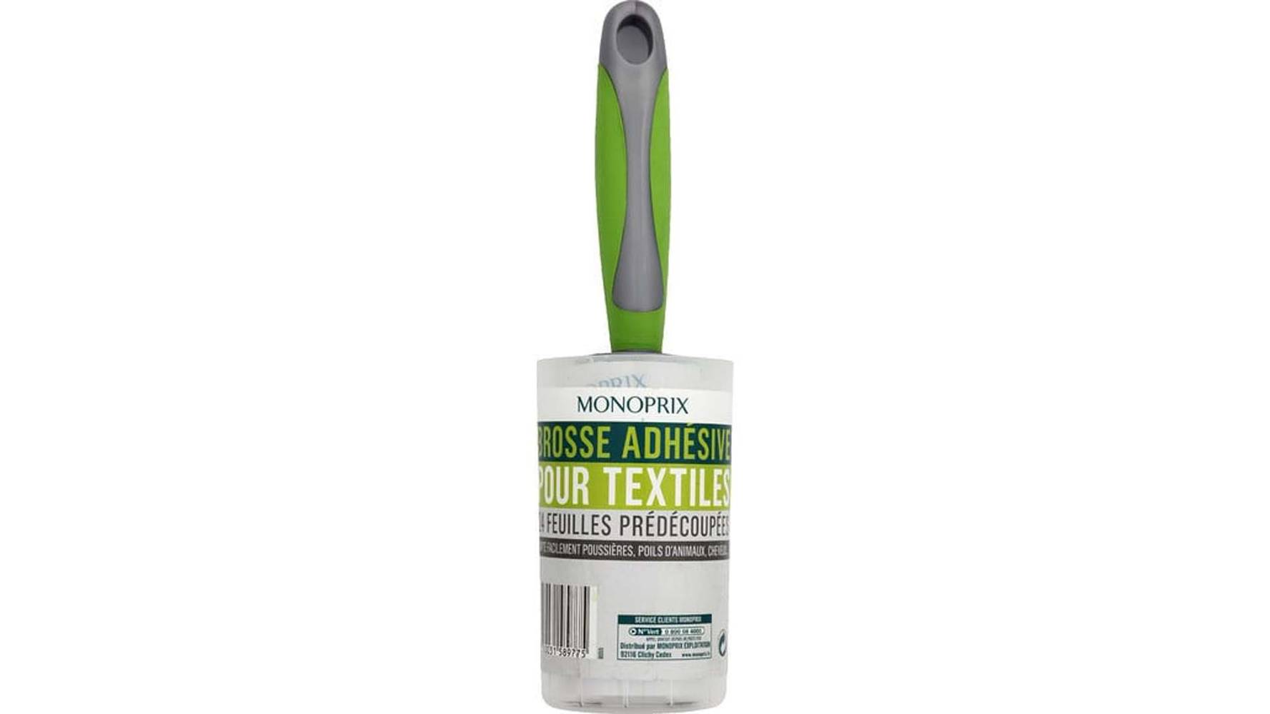 Monoprix - Brosse adhésive pour textiles