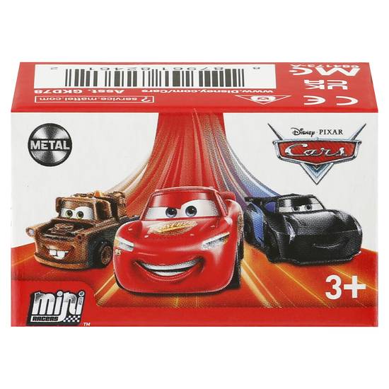 Mattel Disney Pixar Cars Mini Metal Racers Toys (1 package)