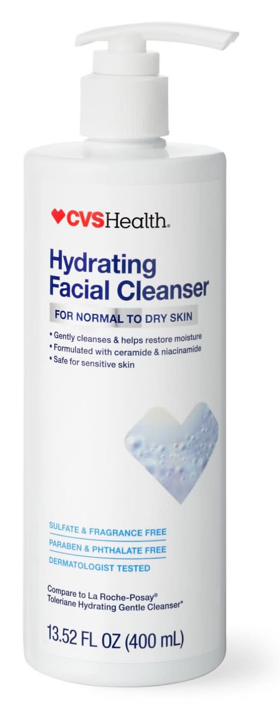 CVS Health Hydrating Facial Cleanser For Normal To Dry Skin (14.1 oz)