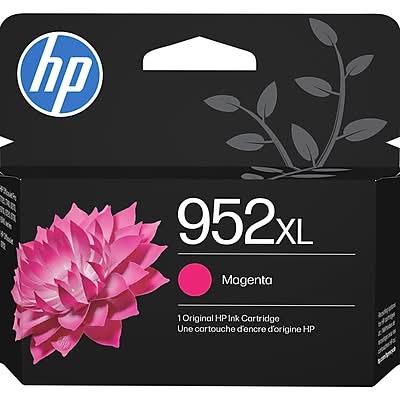 HP 952XL Magenta High Yield Ink Cartridge, Works with OfficeJet 8702, Pro 7720, 7740, 8210, 8710, 8720, 8730, 8740 (L0S64AN)