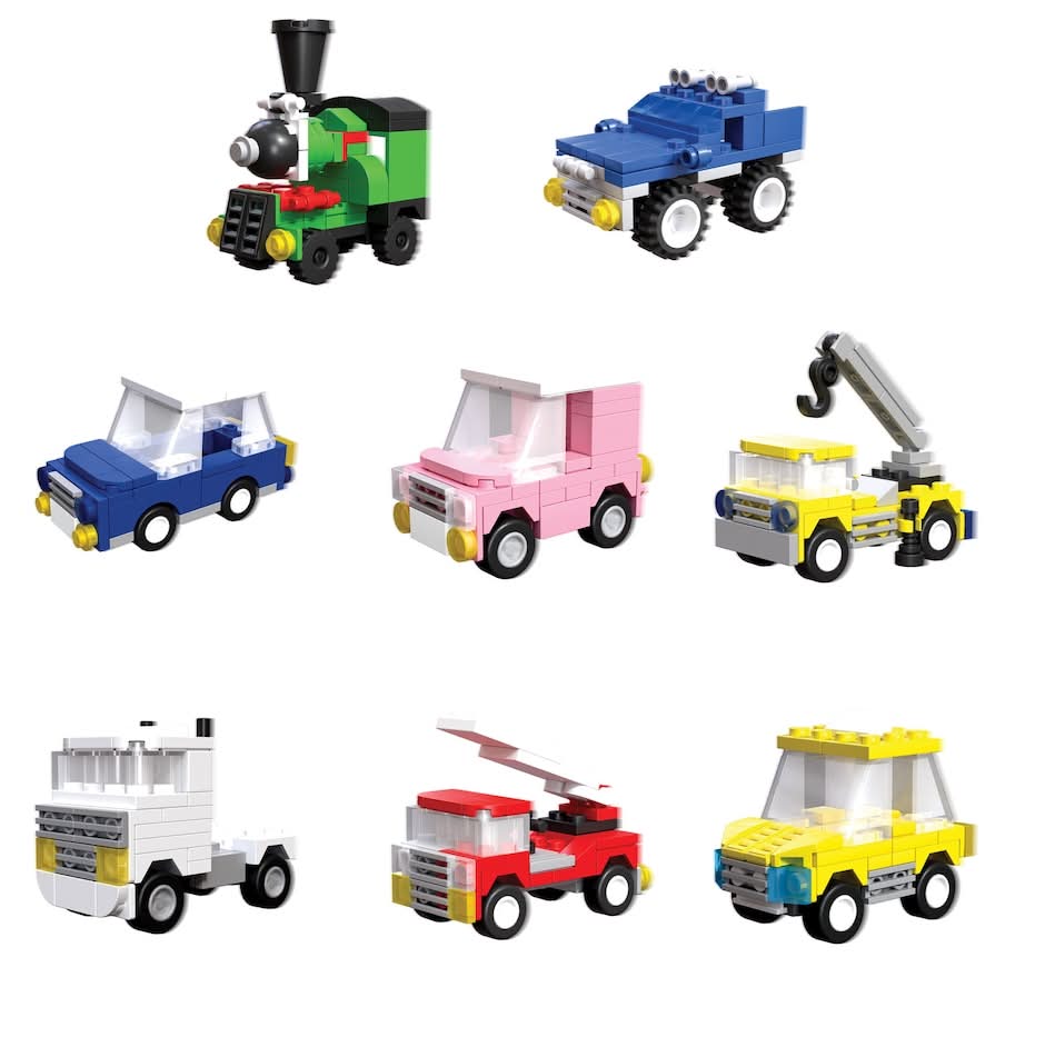 Make-It Blocks Assorted Buildable Vehicles