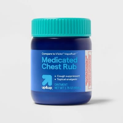 up&up Cough Suppressant & Topical Analgesic Chest Rub Ointment (1.76 oz)