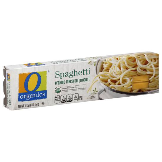 O Organics Organic Macaroni Product Spaghetti (16 oz)
