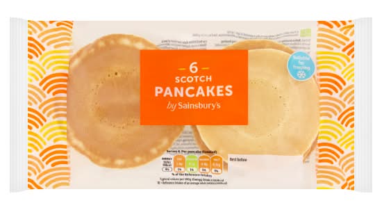 Sainsbury's Scotch Pancakes (6 pack)