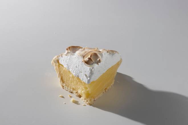 Lemon Meringue Pie, slice