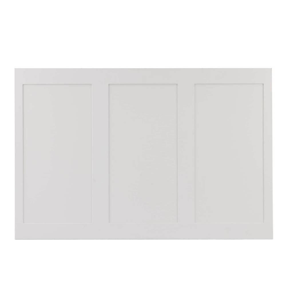 Style Selections 32-in x 48-in Smooth Shaker Wall Panel MDF Wainscot Geometric Wall Panel | 5217582