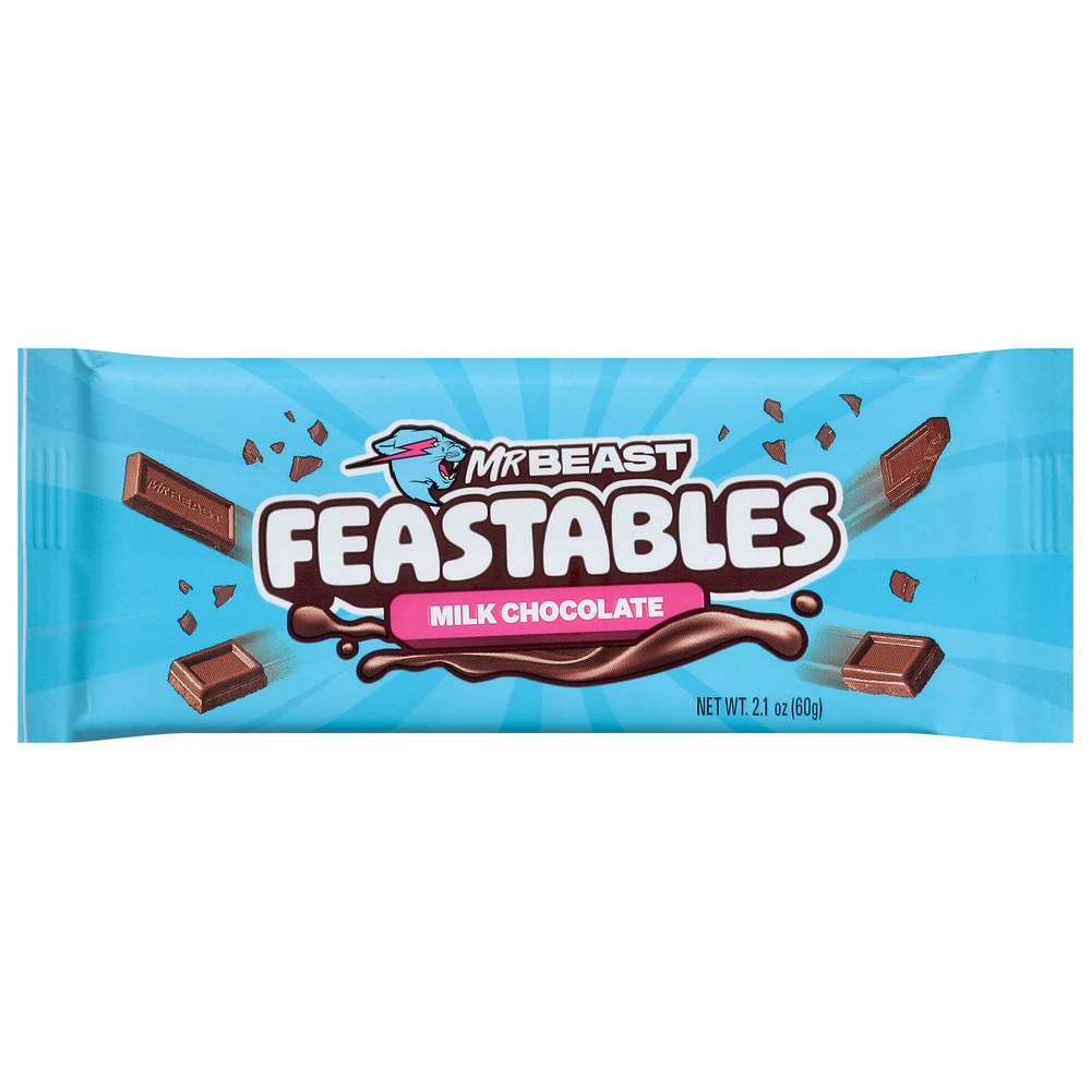 Feastables Milk Chocolate Mr Beast Bar (2.1 oz)