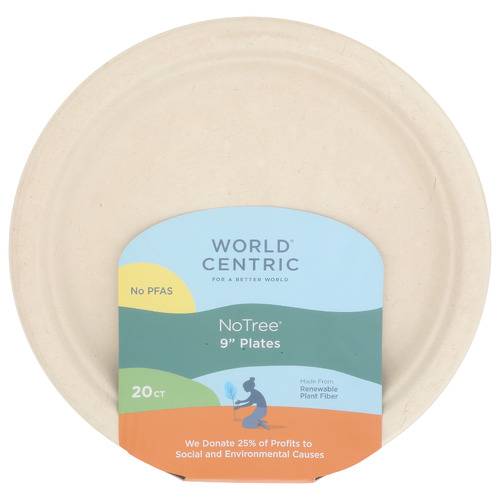 World Centric 9 Inch Fiber Plates