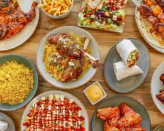 Red Flamed Charcoal Chicken