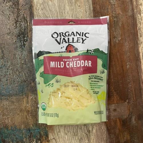 有機切達乾酪絲 Organic Shredded Cheddar Cheese