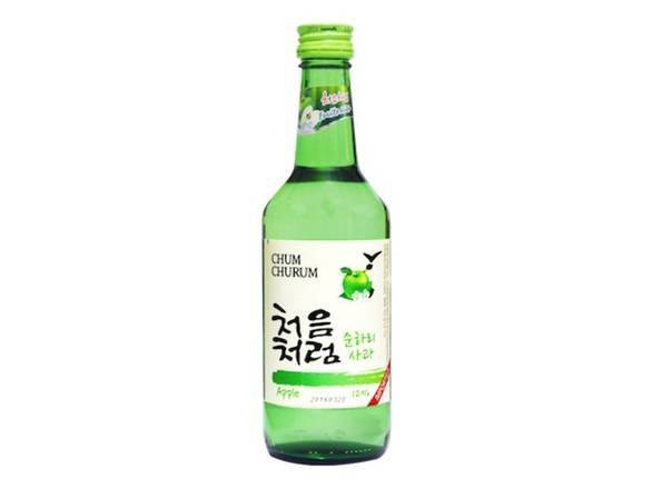 Soonhari Korean Apple Soju Liquor (375 ml)