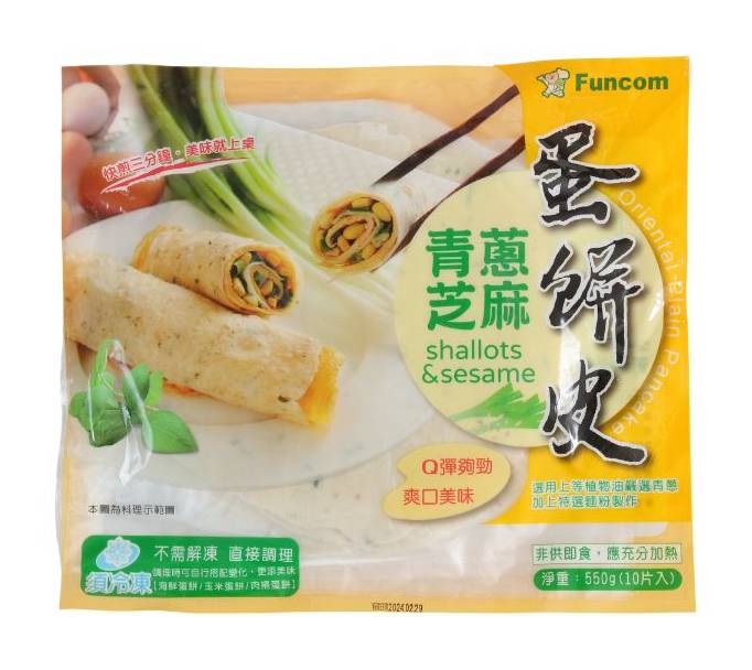 楓康蛋餅皮青蔥芝麻-冷凍 | 550 g #22016180