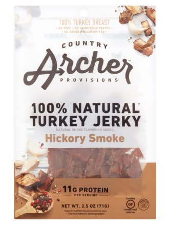 Country Archer Hickory Smoke Turkey Jerky (2.5 oz)
