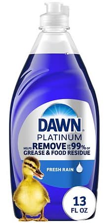 Dawn Ultra Platinum Dishwashing Liquid, Refreshing Rain (16.2 fl oz)