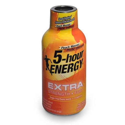 5-hour Xtra Strength Peach Mango