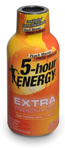 5-hour Xtra Strength Peach Mango