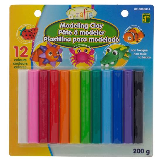Crafts Clay (Different Colours), 12 Pack (##)