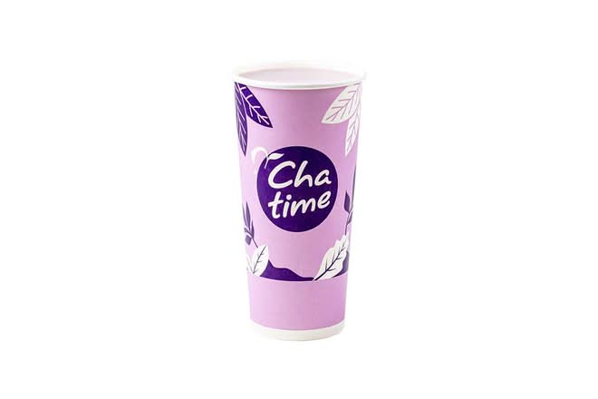 Hot Taro Coconut Latte