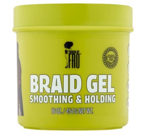 Pardon My Fro Smoothing & Holding Braid Gel (16 oz)