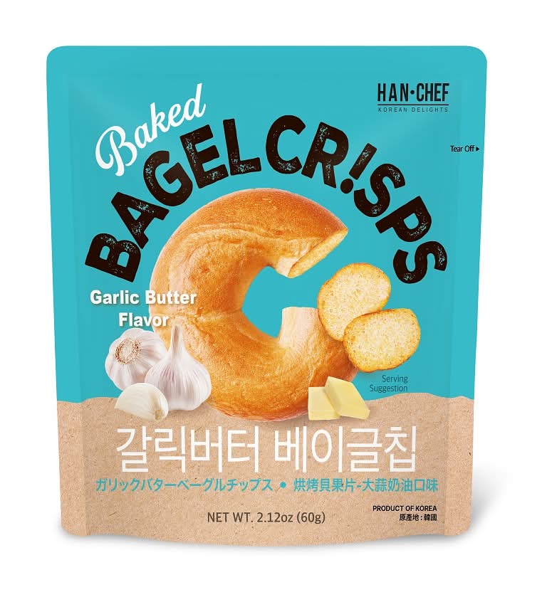 HAN CHEF烘烤貝果片大蒜奶油口味 <60g克 x 1 x 1Bag袋>