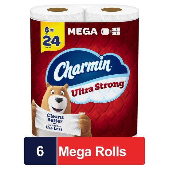 Charmin Ultra Strong Mega Toilet Paper Mega Rolls (242 ct)