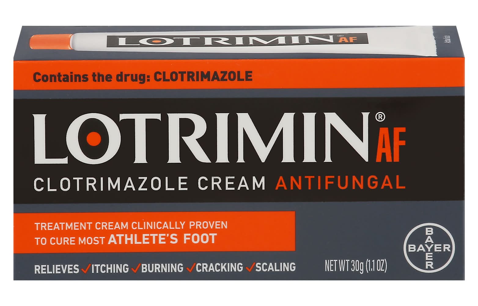 Lotrimin Af Clotrimazole Antifungal Cream (1.1 oz)