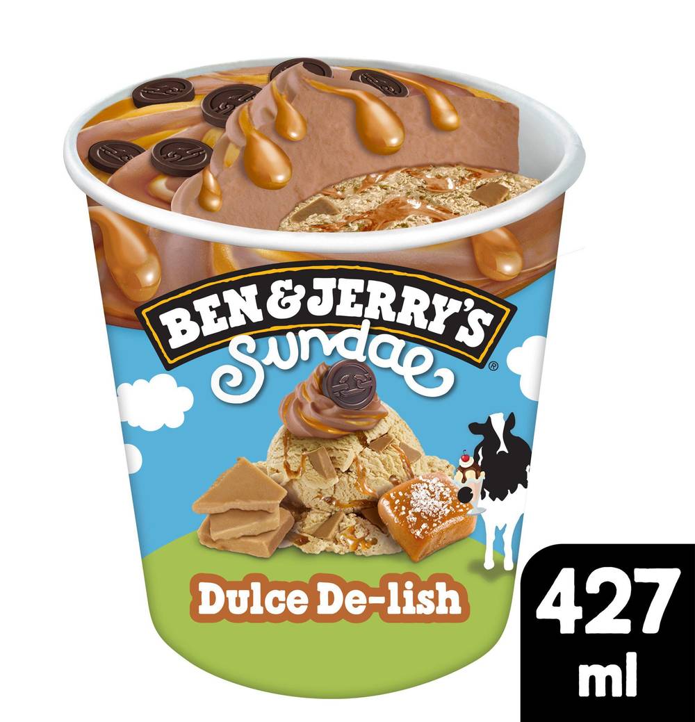 Ben & Jerry's Dulce De-Lish, Ice Cream Dessert (427ml)