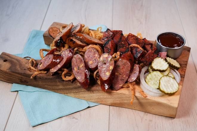 Mesquite Grilled Sausage Sampler