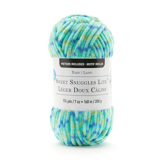 Sweet Snuggles Lite Variegated Striped Yarn By Loops & Threads