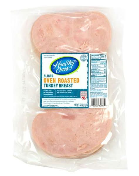 Smithfield Healthy Ones Sliced Oven Roasted Turkey (2 lbs)