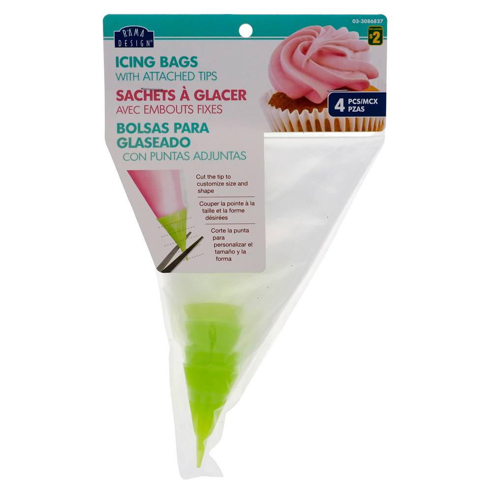 RAMA DESIGN Icing Bag (4 ct)