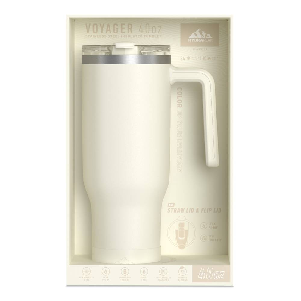 Hydrapeak Voyager Set, Ivory, 40 Oz