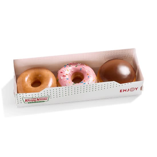 3 Count Classic Assorted Doughnuts
