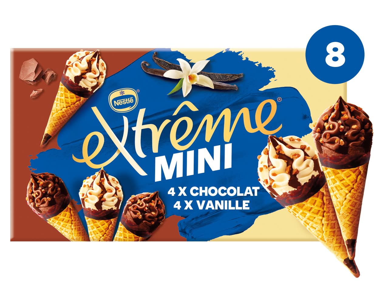 Extrême - Mini vanille mini chocolat (312g)