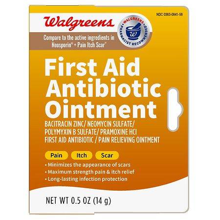 Walgreens Triple Antibiotic Ointment + Scar Cream (0.5 oz)